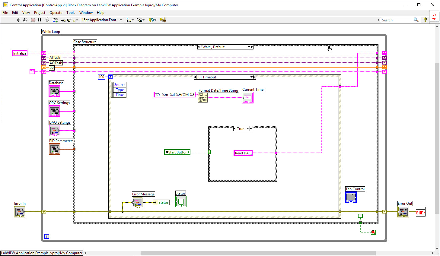 labview sample projects